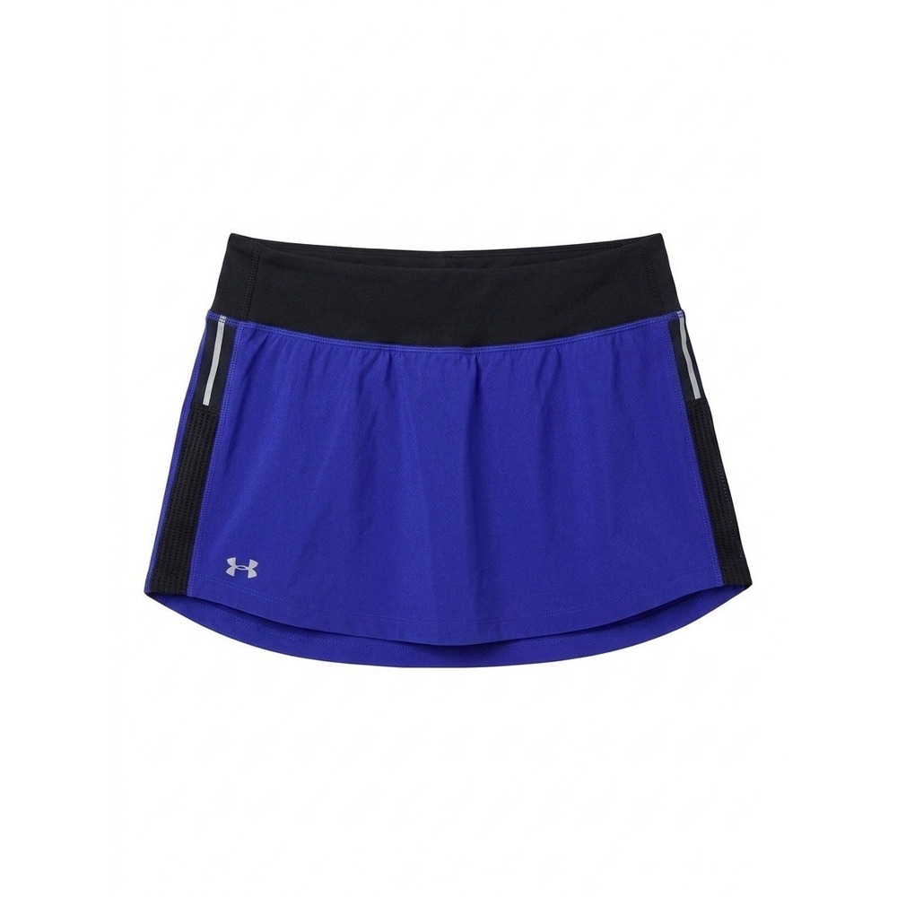 Under Armour Women's Purple Athletic Running Skort with Built-in Shorts